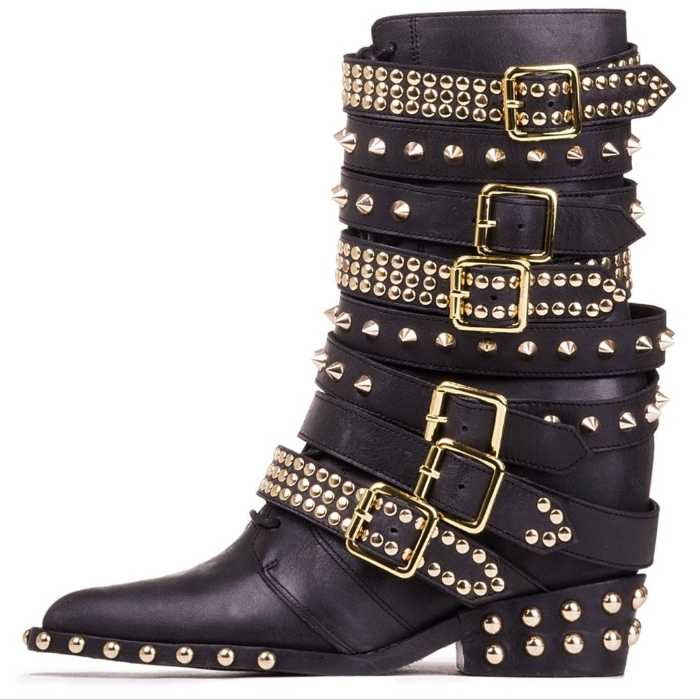Jeffrey Campbell Draco Stud boots